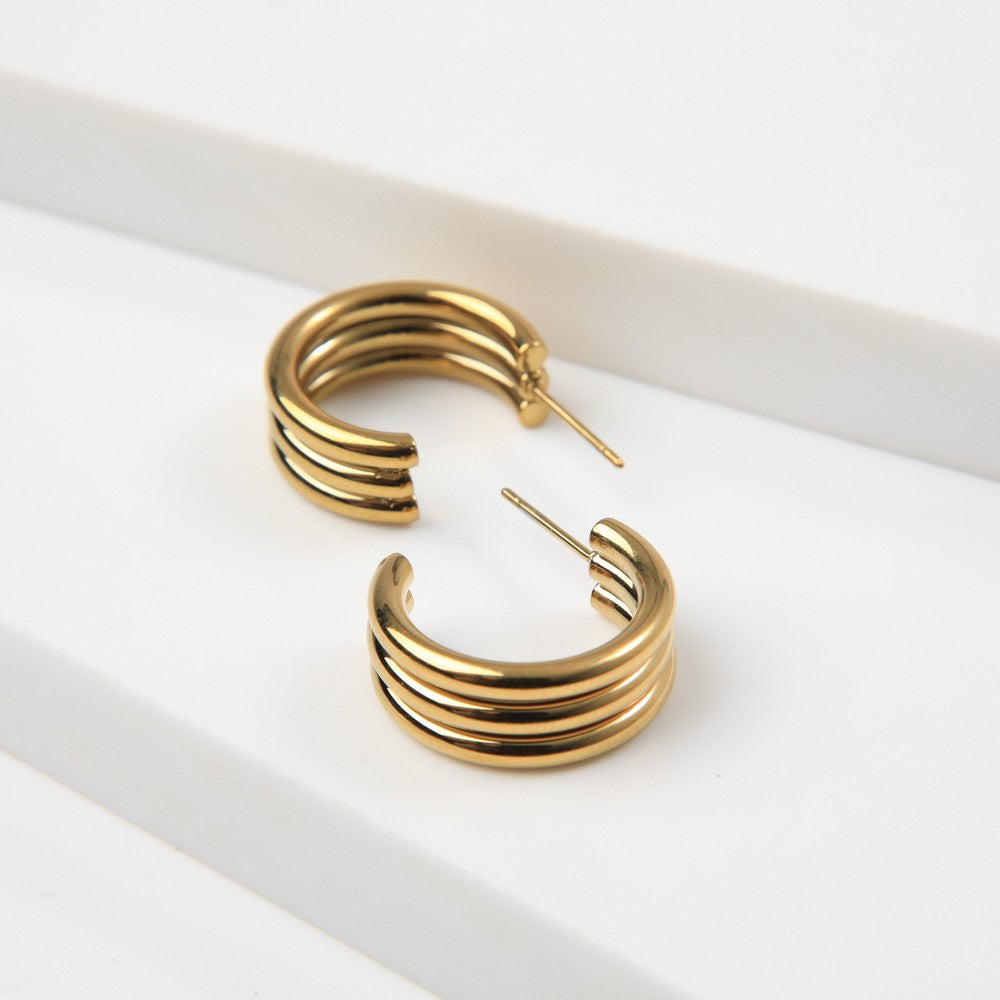 Aros Argollas Zac Gold Humana