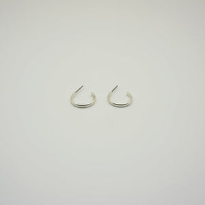 Aros Argollas Plateadas Natural Mystic Paloma Tatienne