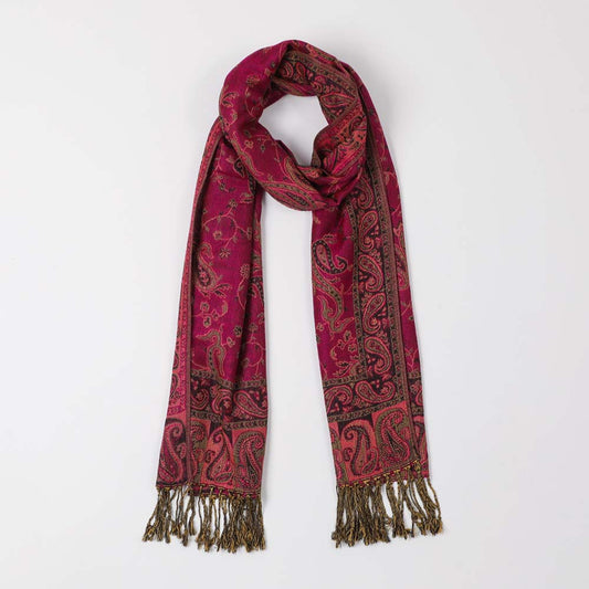 Pañuelo Jacquard Rosado Azalea Tatienne