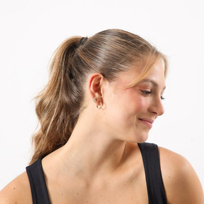 Aros Set Apricot Crush 5 Dorado Tatienne