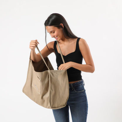 Cartera Hombro Nerja Beige Humana