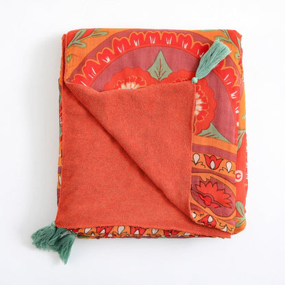 Toalla Reversible Landa Orange Tatienne