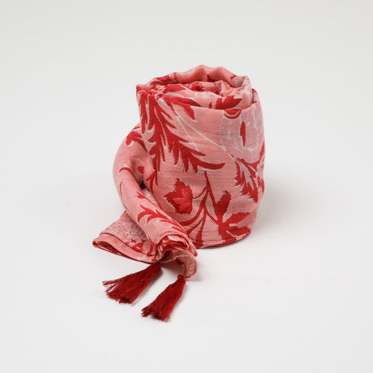 Pañuelo Estampado Tilo Rosado i-D