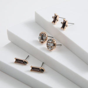 Set de 3 aros Aria circones dorado ID