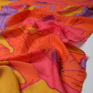 Pañuelo Estampado Hawai Rosado Humana