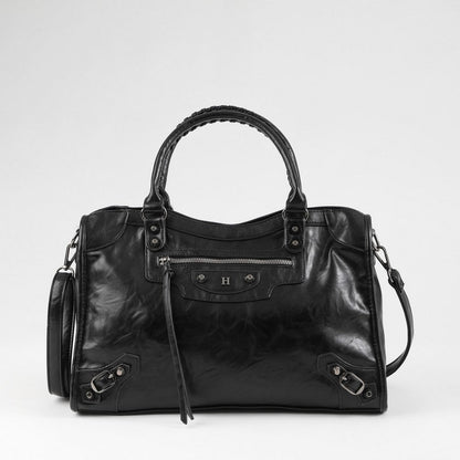 Cartera Hombro Coco Negro Humana