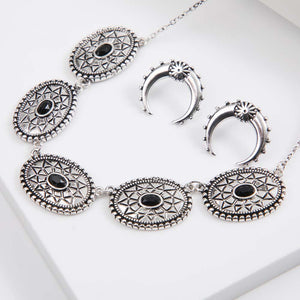 Collar + Aro Odiel Negro Tatienne