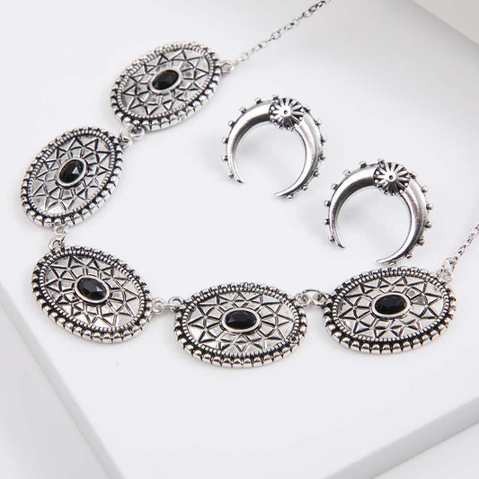 Collar + Aro Odiel Negro Tatienne