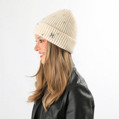 Set Guante Y Gorro Judit Beige Humana