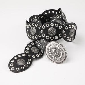 Cinturón  Richie Negro Humana