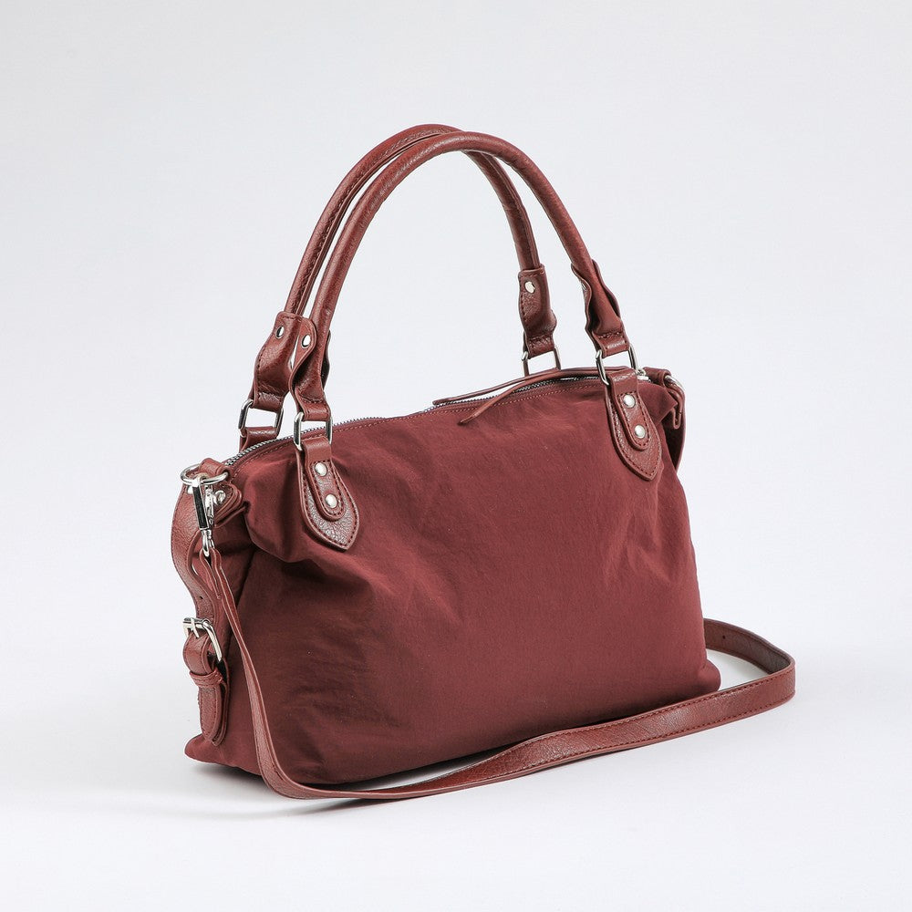 Cartera Cruzada Vittoria Mini Burgundy Humana