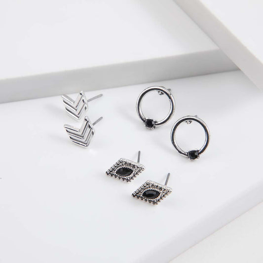 Set Aros Lyon Negro Tatienne