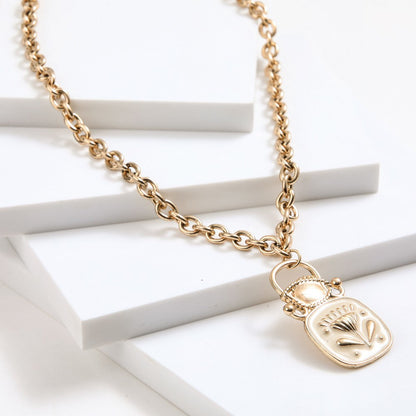 Collar Corto Doria Dorado Tatienne