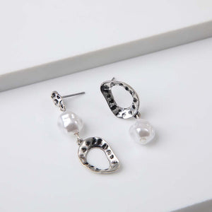 Aros Mediano Nenúfar Plateado Humana