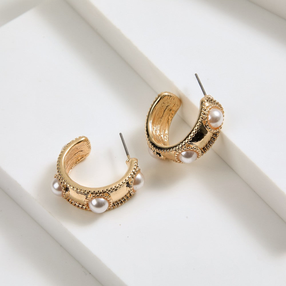 Aros Argollas Juana Dorado I-D