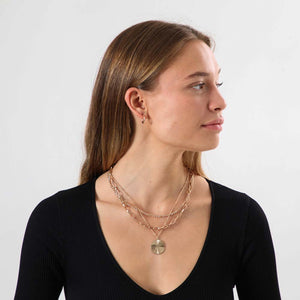 Collar Set Cadiz Dorado Humana