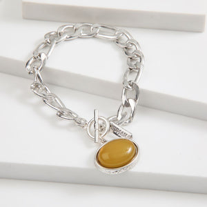 Pulsera Blanda Yolk Plateado Humana