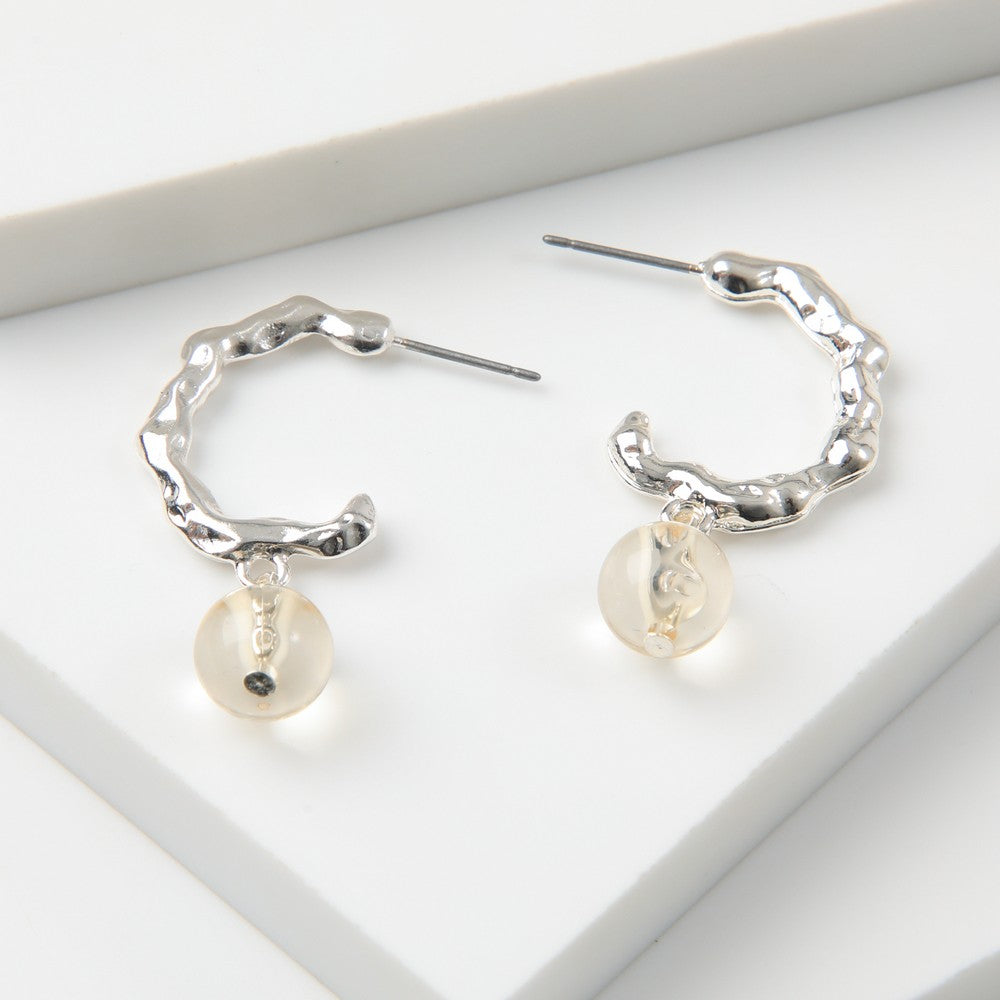 Aros Argollas Pami Plateado Tatienne