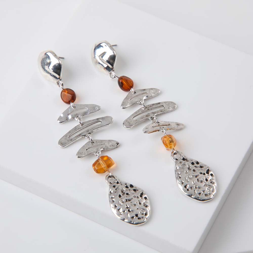 Aros Largo Nemesia Naranjo Humana