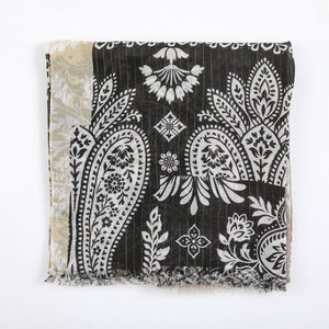 Pañuelo Estampado Cannes Beige I-D