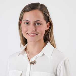 Set Collar y Aros Oscu Dorado Tatienne