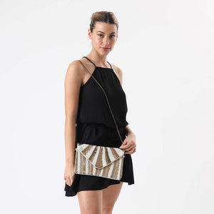 Clutch Cobre Dorado Humana