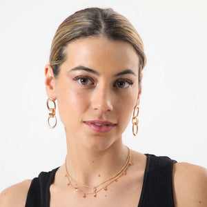 Aros Mediano Mantua Dorado i-D