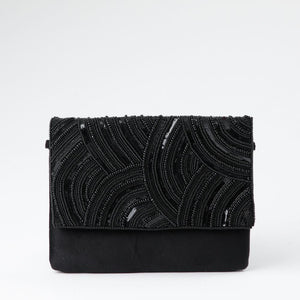 Cartera Clutch Seychelles Negro Tatienne
