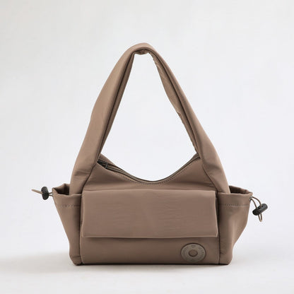 Cartera Hombro Cardo Taupe I-D