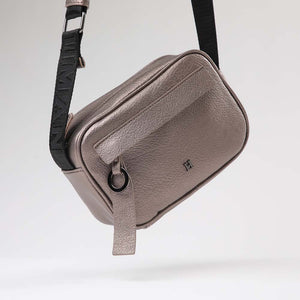 Cartera Cruzada Plata Humana