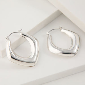 Aros Argolla Kodiak Plateado Tatienne