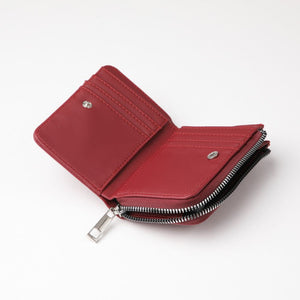 Billetera mediana Ilya Nylon burdeo Tatienne