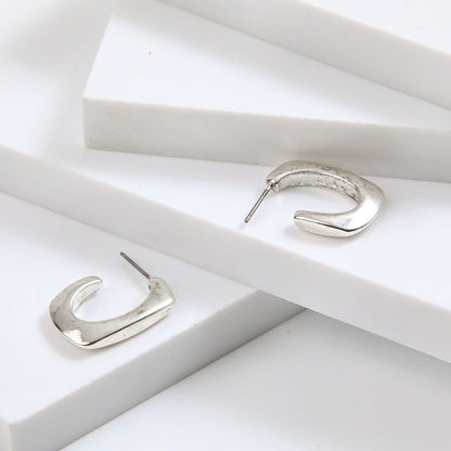 Aros Argollas Ester Silver Tatienne