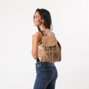 Mochila Teruel Beige Humana