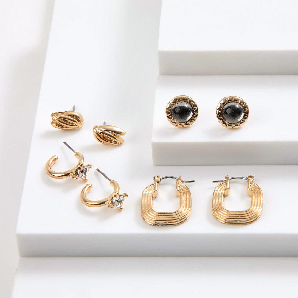 Set De Aros Celia Dorado I-D