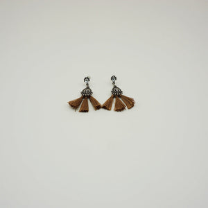 Aros Mediano Dorado Natural Mystic Tassels Tatienne