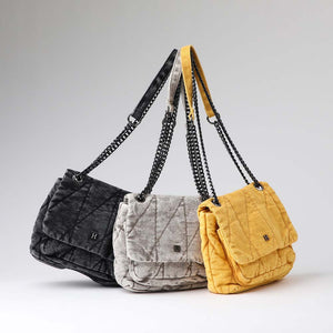 Cartera Hombro Cúa Amarilla Humana
