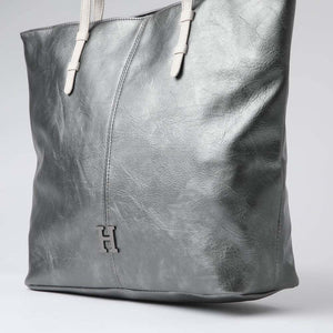 Cartera Hombro Margaret Plateada Humana
