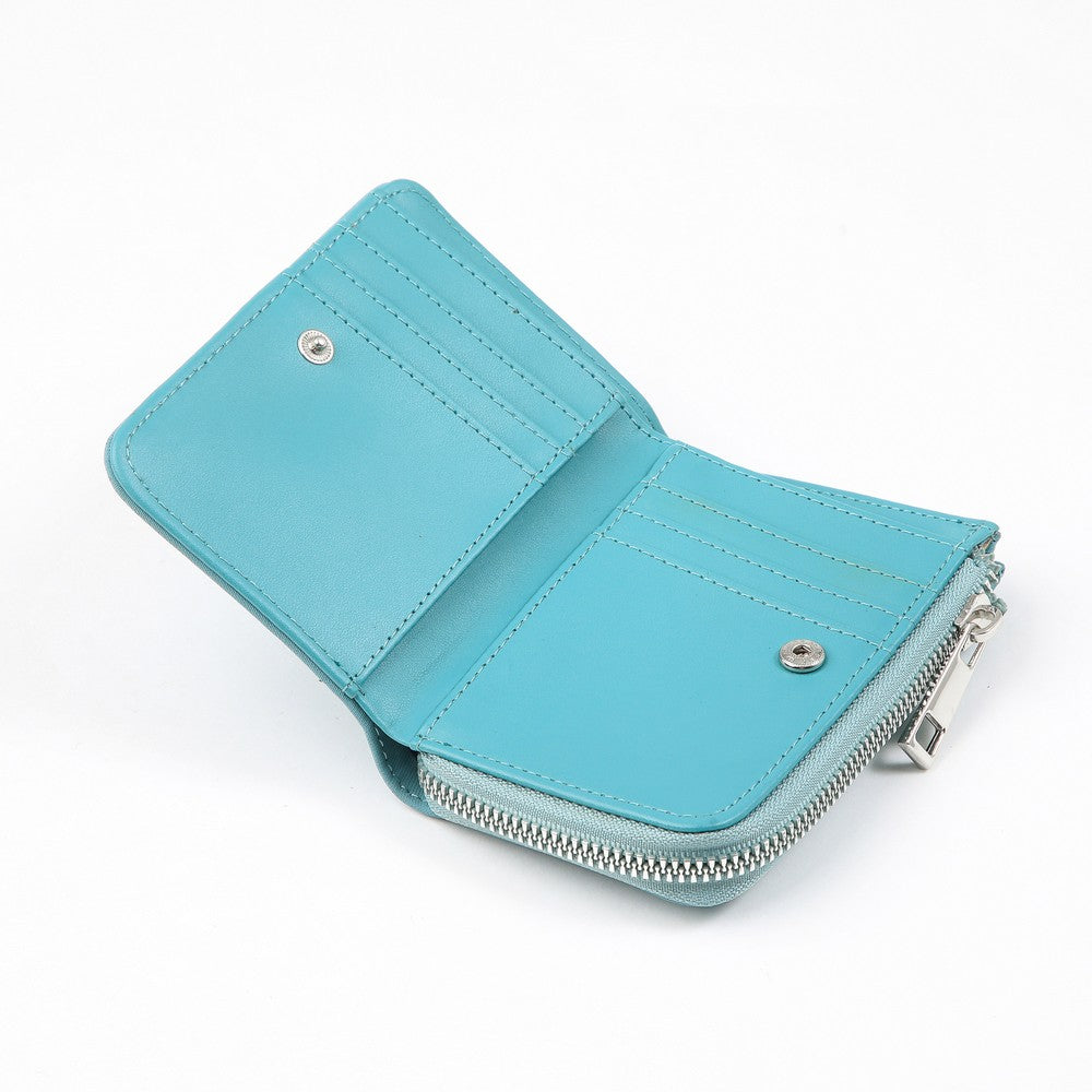 Billetera Chica Split Blue Tatienne