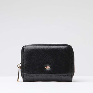 Billetera Chica Diamond Negra i-D