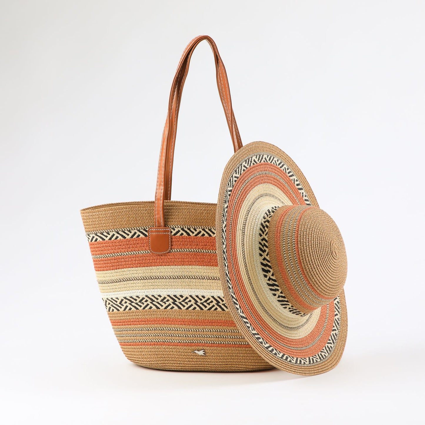 Cartera De Playa Porto Multicolor Tatienne