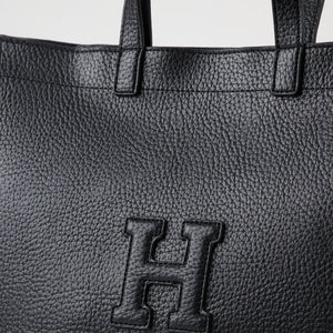 Cartera Tote Bianca Negro Humana