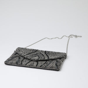 Clutch Tropez Plateado Humana