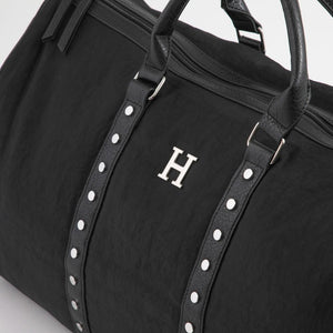 Bolso Ava Nylon Negro  Viaje Humana