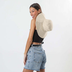 Sombrero Bucket Beige i-D