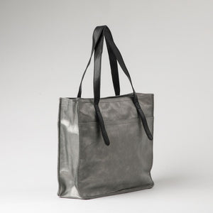 Cartera Hombro Gandía Plateada Humana