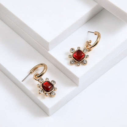 Aros Argollas Ular Dorado Humana