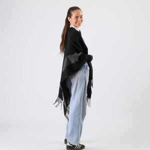 Poncho Atenas Negro I-D