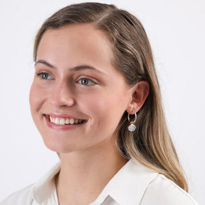 Aros Argolla Molly Plateado Tatienne