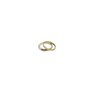 Anillo Set Forever Dorado Humana